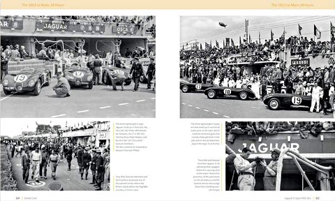 Bladzijden uit het boek Jaguar C-Type: The Autobiography of XKC 051 (1)