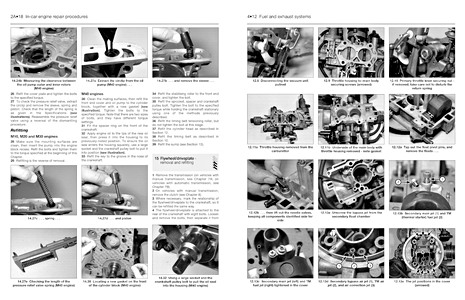 Pages du livre BMW 3- & 5-Series (sohc) (83-91/81-91) (1)