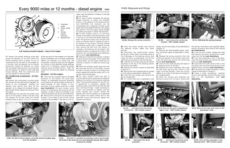 Pages du livre Opel Frontera A (1991-9/1998) (1)