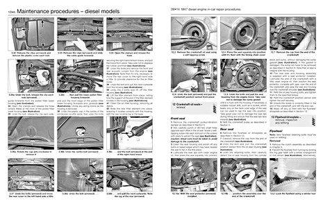 Pages du livre BMW 1 Series - 4-cyl Petrol & Diesel (04-8/11) (1)
