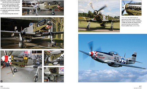 Pages du livre North American P-51 Mustang Manual (1)