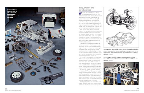 Pages du livre Peugeot 205 T16 Group B Rally Car Enth Man (83-88) (1)