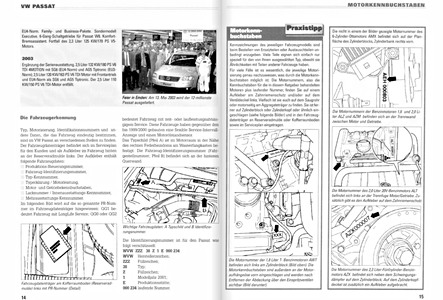 Pages du livre [JH 208] VW Passat (1997-2005) (1)