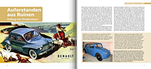 Strony książki Renault 4 CV - Das Cremeschnittchen (1)