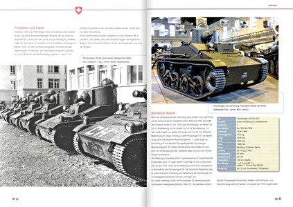 Pages du livre Panzerfahrzeuge der Schweizer Armee - seit 1921 (1)