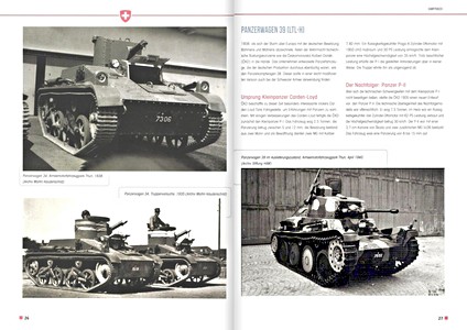 Pages du livre Panzerfahrzeuge der Schweizer Armee - seit 1921 (2)