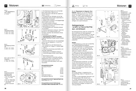 Pages du livre [1311] Skoda Octavia II Benziner (ab MJ 2004) (1)