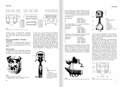 Pages du livre [0098] Fiat 850, 850 Coupe, 850 Spider (1)
