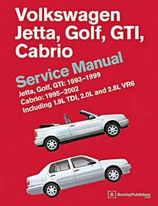 Volkswagen Golf, GTI, Cabrio, Jetta (A3) - gasoline and diesel (1993-2002) (USA) - Bentley Service Manual