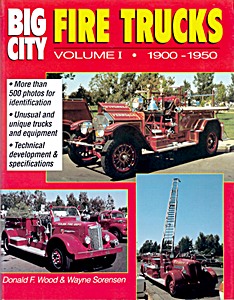 GKPB13404 Couverture livre Big City Fire Trucks (1): 1900-1950