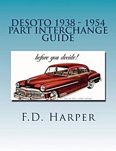 Boek: DeSoto 1938-1954 - Part Interchange Guide 