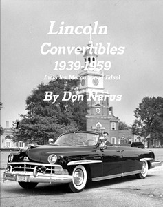 Boek: Lincoln Convertibles 1939-1959