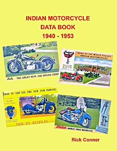 Livre: Indian Motorcycle Data Book 1940-1953