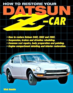 Boek: How To Restore Your Datsun Z-Car - 240Z, 260Z and 280Z