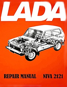 Book: Lada Niva 2121 (from 1993) - Repair Manual 