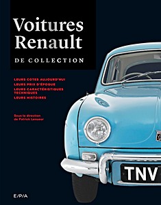 Book: Voitures Renault de collection 