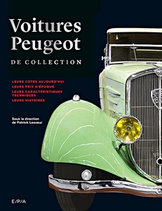 Livre: Voitures Peugeot de collection
