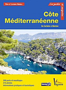 Livre: Côte Méditerranéenne - Du Cerbère à Menton (Guide Imray Vagnon)