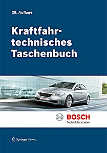 Livre : Kraftfahrtechnisches Taschenbuch (29. Auflage, 2018) 