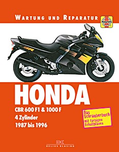 Książka: Honda CBR 600 F & CBR 1000 F - 4 Zyl (1987-1996)