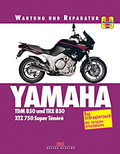 Boek: Yamaha TDM 850 (1991-1999), TRX 850 (1996-1999), XTZ 750 Super Ténéré (1989-1995) - Wartung und Reparatur