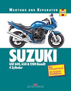 Haynes Suzuki GSF600 GSF1200 600 650 1200 Bandit Manual 