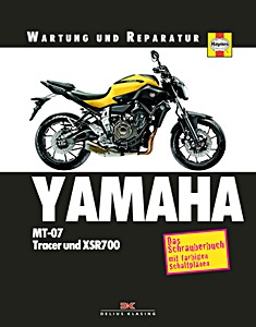 Książka: Yamaha MT-07, Tracer und XSR 700 (2014-2017)