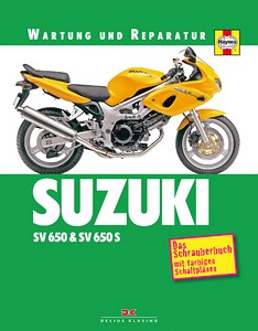 Boek: Suzuki SV 650 & SV 650 S (1999-2002) - Wartung und Reparatur