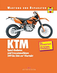 Book: KTM Sport-Enduros und Crossmaschinen - 249 bis 566 cm³ Viertakt (2000-2007) - Wartung und Reparatur