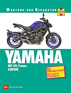 Livre: Yamaha MT-09, FZ-09, Tracer, FJ-09, XSR900 (13-16)