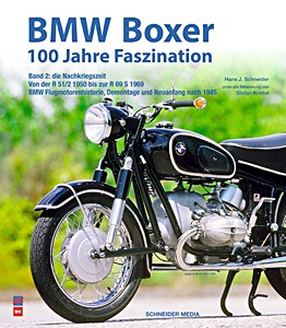 Boek: BMW Boxer - 100 Jahre Faszination (Band 2) - Die Nachkriegszeit: von der R 51/2 1950 bis zur R 69 S 1969 