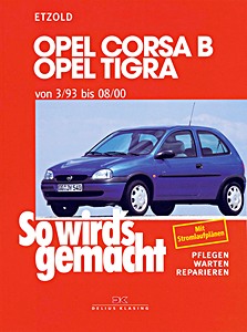 Boek: [SW 090] Opel Corsa B, Tigra (3/1993-8/2000)