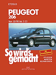 Książka: [SW 121] Peugeot 206 (10/1998-5/2013)