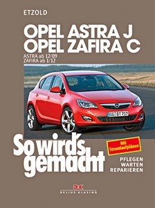 Książka: [SW 153] Opel Astra J (ab 12/09), Zafira C (ab 1/12)