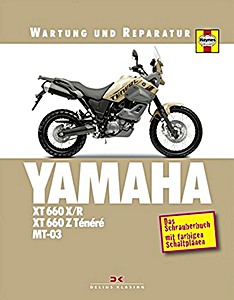 Livre : Yamaha XT 660 X/R, XT 660 Z Ténéré & MT-03 - Wartung und Reparatur
