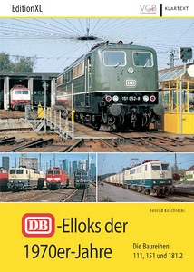 Livre: DB-Elloks der 1970er-Jahre - Die Baureihen 111, 151 und 181.2 