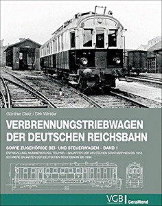 Boek: Verbrennungstriebwagen der deutschen Reichsbahn (Band 1) - Entwicklung, Nummerierung, Technik 