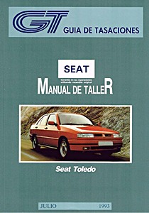Livre: Seat Toledo - gasolina y diesel (1993-1999) - Manual de taller y reparación GT