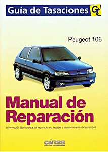 Livre: Peugeot 106 - gasolina y diesel (1991-1997) - Manual de taller y reparación GT