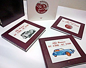 Boek: Alfa Romeo 6C 2300 - 6C 2500 (3 Volumes with slipcase) 