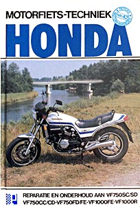 Boek: Honda VF 750 en VF 1000