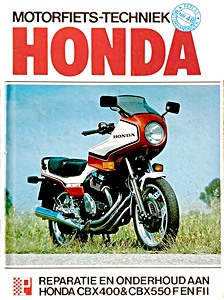 Boek: Honda CBX 400 & CBX 550 F en F II 