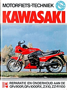 Boek: Kawasaki GPz 900 R, GPz 1000 RX, ZX 10 en ZZ-R 1100