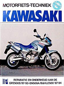 Boek: Kawasaki 500 Twins - GPZ 500, EN 500 en KLE 500