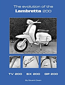 Boek: The evolution of the Lambretta 200: TV 200, SX 200, GP 200 