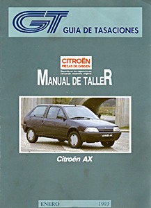 Livre: Citroën AX - gasolina y diesel (desde 1986) - Manual de taller y reparación GT