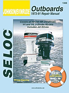 Book: Johnson / Evinrude 2-Stroke Outboards (1973-1991) - Repair Manual - All 60-235 HP Models 