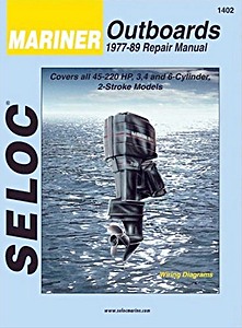 Livre: Mariner 2-Stroke Outboards (1977-1989) - Repair Manual - All 45-220 HP Models 