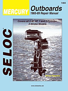 Livre: Mercury 2-Stroke Outboards (1965-1989) - Repair Manual - All 2-40 HP, 1- and 2-Cylinder Models