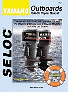 Clymer Workshop Manual Yamaha 2-90 HP Two-Stroke Outboard Jet Drive 1999-2009 